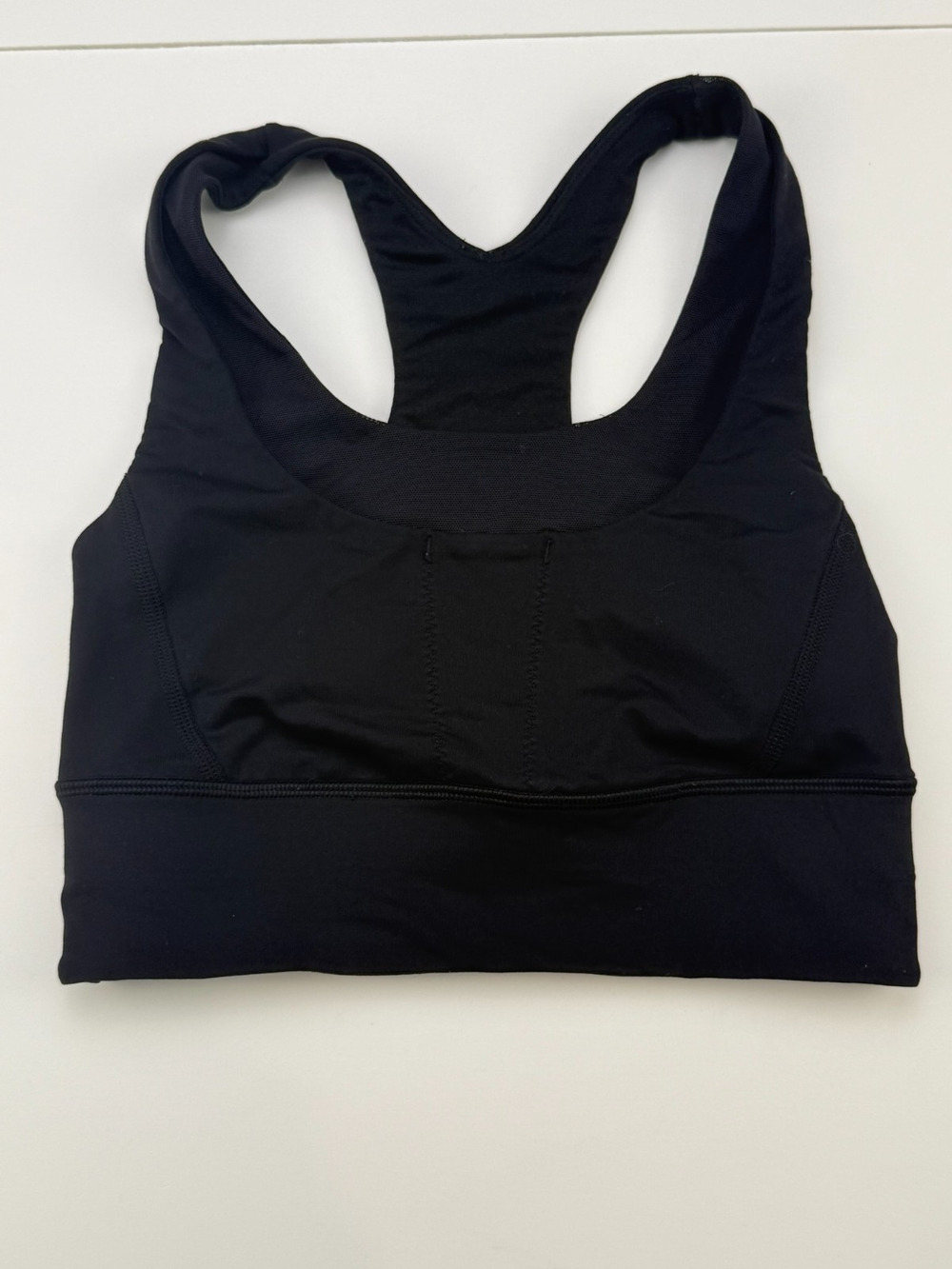 Lululemon Free To Be Wild Bra Womens 2 Black Strappy Back Yoga Sports Bra